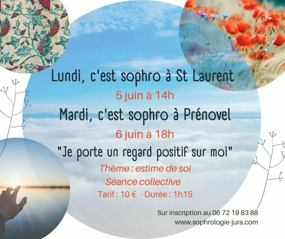 Prochaines séances collectives de sophro !